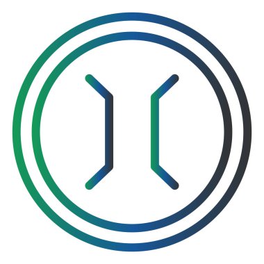 ok simgesinin vektör illüstrasyonu