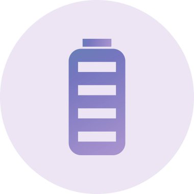 web icon simple illustration of Battery