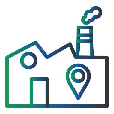 location web icon, simple vector illustration 