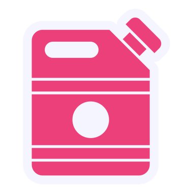 Yakıt Vektörü Şekil Simgesi Tasarımı 