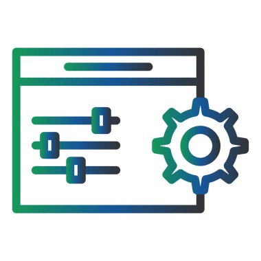 Controls modern icon vector illustration