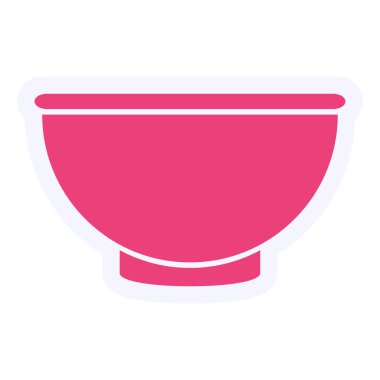 Plastik Kase Vektör Kabartma Simgesi Tasarımı 