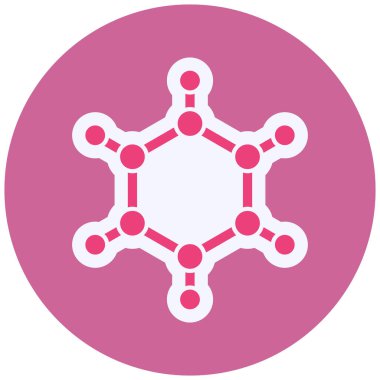 Polimer modern ikon vektör çizimi