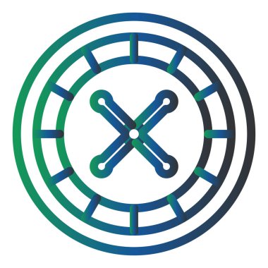 Hedef. Web simgesi basit illüstrasyon