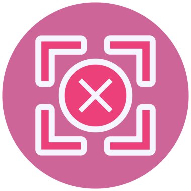 Hedef. Web simgesi basit illüstrasyon