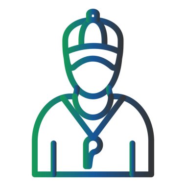 Adamım. Web simgesi basit illüstrasyon