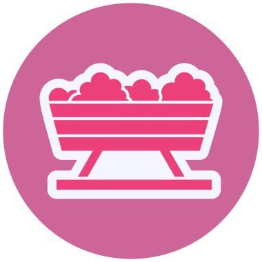  Trough. web icon simple illustration