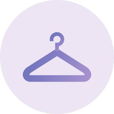 askı simgesi vektör illüstrasyonu