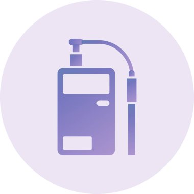 PH Metre modern ikon vektör illüstrasyonu