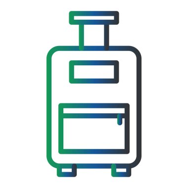 vector illustration of Luggage