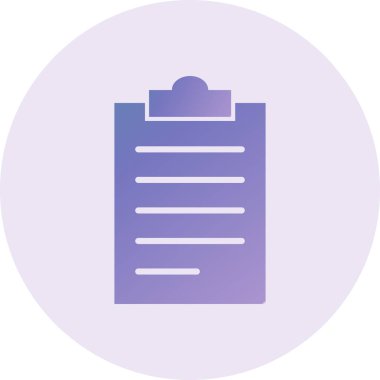 Belge simgesinin vektör illüstrasyonu