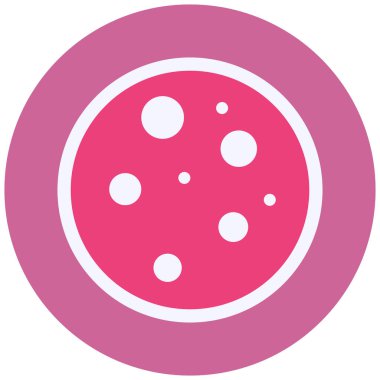 Ay. Web simgesi basit illüstrasyon