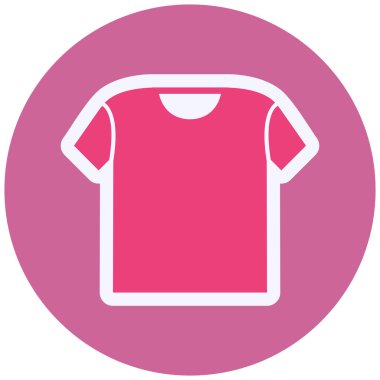 color vector icon illustration of casual apparel 