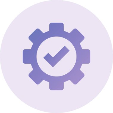 Ayarlar. Web simgesi basit illüstrasyon