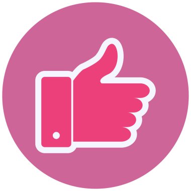 thumb up, Like  icon, vector illustration 