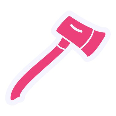 Balta modern simgenin vektör illüstrasyonu