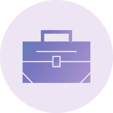 briefcase, web icon simple illustration