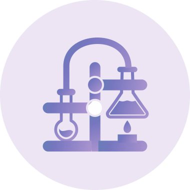 Chemical Reaction, vector illustration 