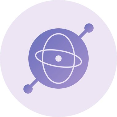 Gyroscope icon. simple design