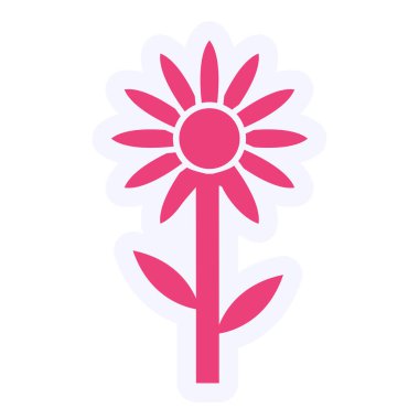 simple and beautiful illustration of flower with petals 