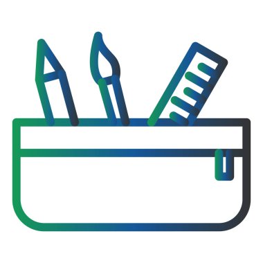 Kalem. Web simgesi basit tasarım