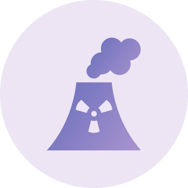 Nuclear science experiment vector illustration