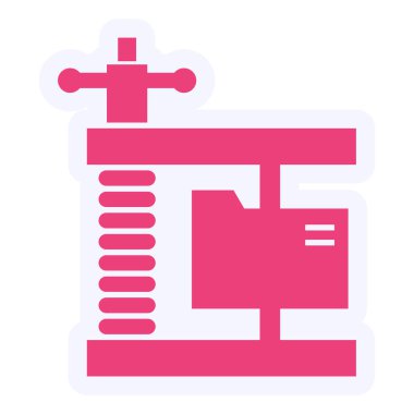 Dosya simgesinin vektör illüstrasyonu