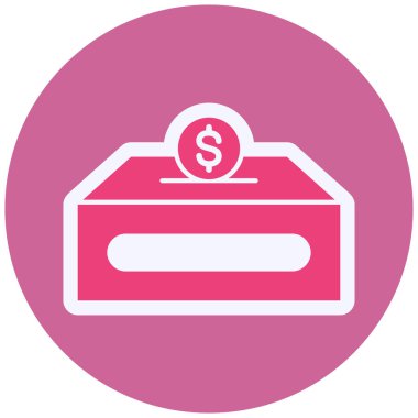 Business concept. Simple icon isolated on background.