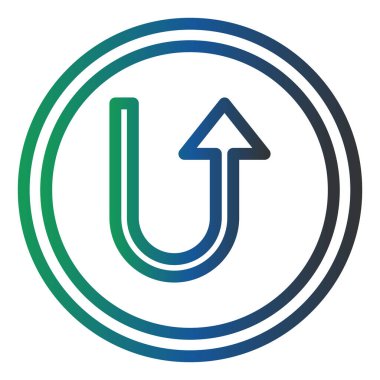 ok simgesi vektör illüstrasyonu