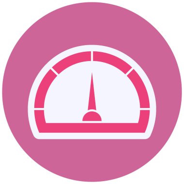 Hız göstergesi simgesi. vektör illüstrasyonu 