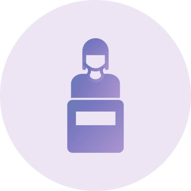 Riot Officer. simple illustration