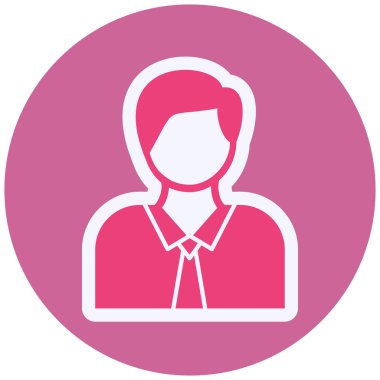 vector illustration of Lawyer man  