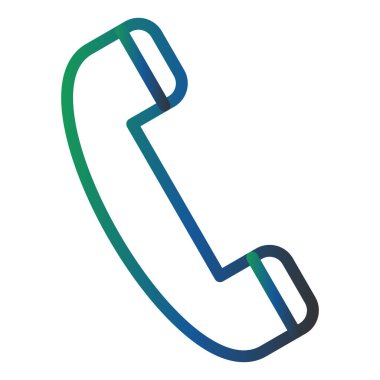 Telefon. Web simgesi vektör illüstrasyonu