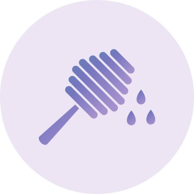 Bal Tarağı Vektör Kabartma Simgesi Tasarımı