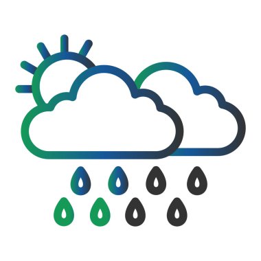 Weather condition concept. web icon simple design