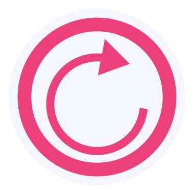 Ok. Web simgesi basit tasarım