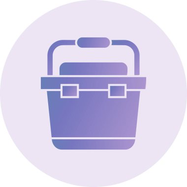 Tablo simgesinin vektör illüstrasyonu 