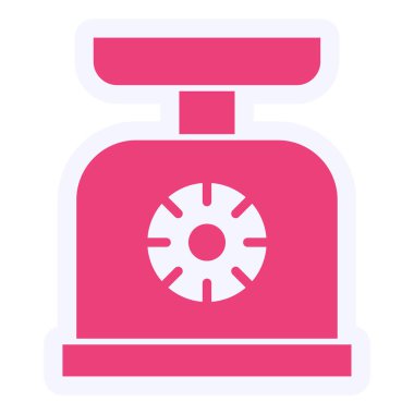 scales. web icon simple design. Weight Scale