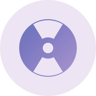 Compact Disc, simple web illustration  