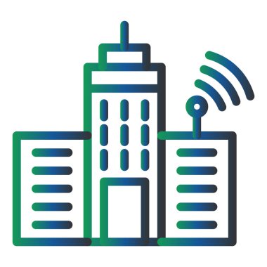 Wiifi Kulesi. Basit illüstrasyon