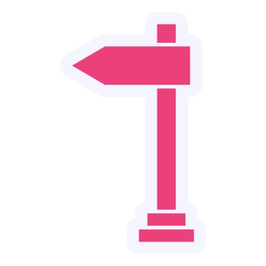 vektör çizim bir tabela