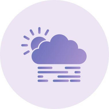 hava simgesi vektör illüstrasyonu