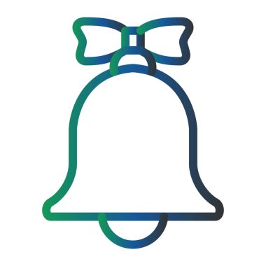 bell simple web illustration icon