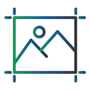 Bir resmin vektör illüstrasyonu