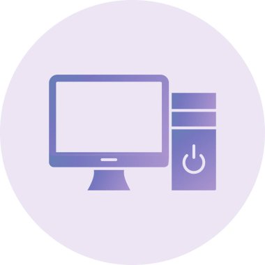 Bilgisayar Vektörü Şekil Simgesi Tasarımı