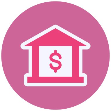 Business concept. Simple icon isolated on background.