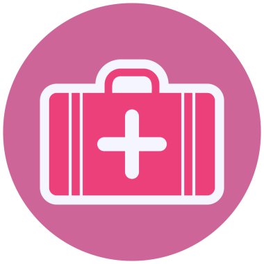 tıbbi ve sağlık vektör ikonu modern basit tasarım