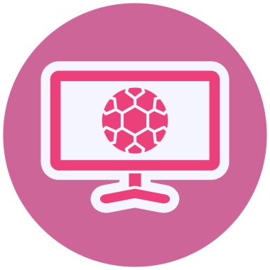 football icon. simple illustration