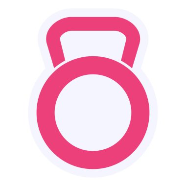 fitness ve sağlık hizmeti ikonu vektör illüstrasyonu