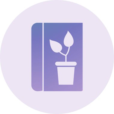 web icon, simple illustration of Plant Pot